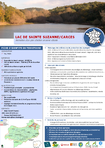 Lac de Sainte Suzanne / Carces: Animation d&#039;un plan d&#039;action en zone viticole