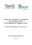 Analyser la conduite des actions de protection des Aires d&#039;Alimentation de Captage (AAC): repères bibliographiques et études de cas