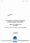 Note relative aux périmètres de protection d&#039;Anzat-le-Luguet (Puy-de-Dôme). Captages pour le syndicat des eaux du Cézallier. 