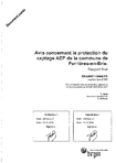 Avis concernant la protection du captage AEP de la commune de Ferrières-en-Brie (Seine et Marne). Rapport final. 