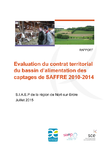 Evaluation du contrat territorial du bassin d&#039;alimentation des captages de SAFFRE 2010-2014