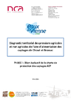 Diagnostic territorial des pressions agricoles et non agricoles de l&#039;aire d&#039;alimentation des captages de Choué et Brossac